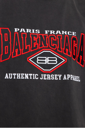 Balenciaga embroidered best sale t shirt